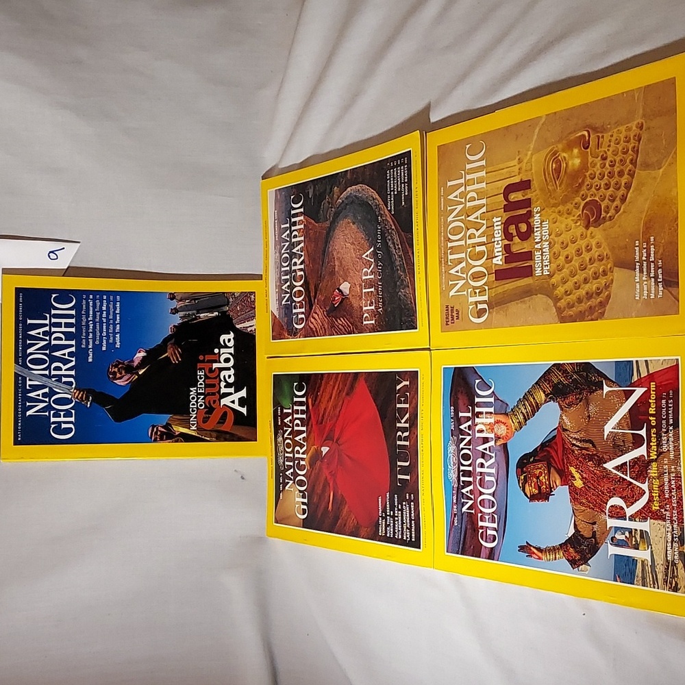 National Geographic Vintage Books Set of 5 #9